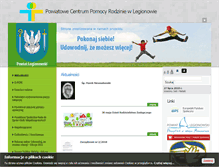 Tablet Screenshot of legionowo.pcpr.pl